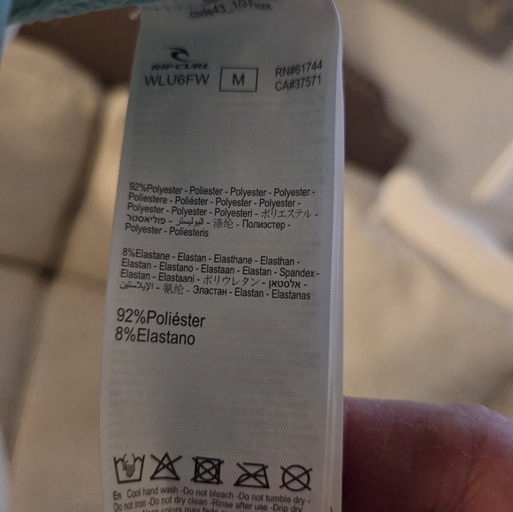 Rip Curl Hawaii Relaxed Fit Swim Shirt Rash Guard UPF 50+ Sz Med - Picture 13 of 13